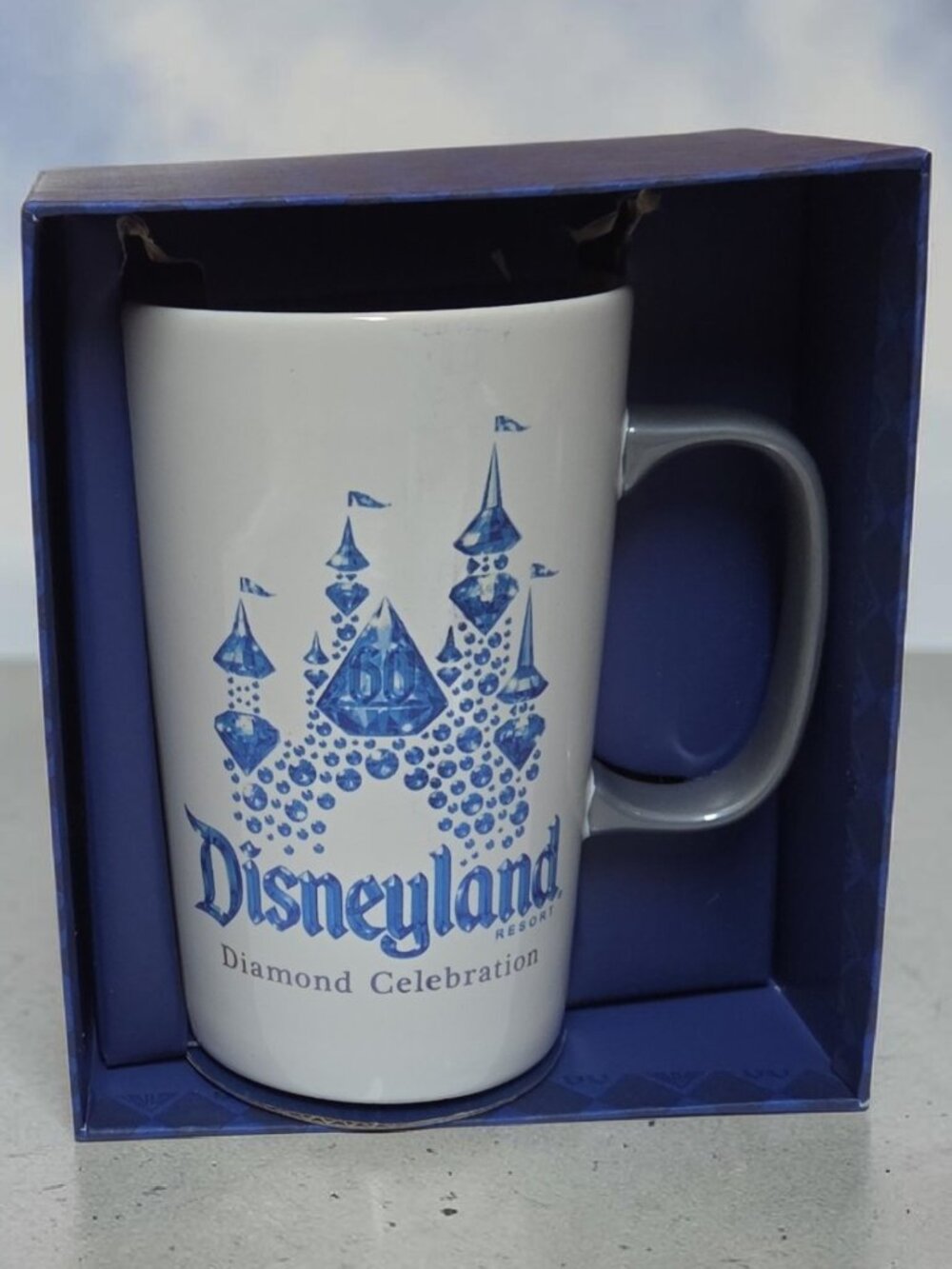 Starbucks Disney 60th Diamond Celebration 16oz Ceramic Cup 2015
